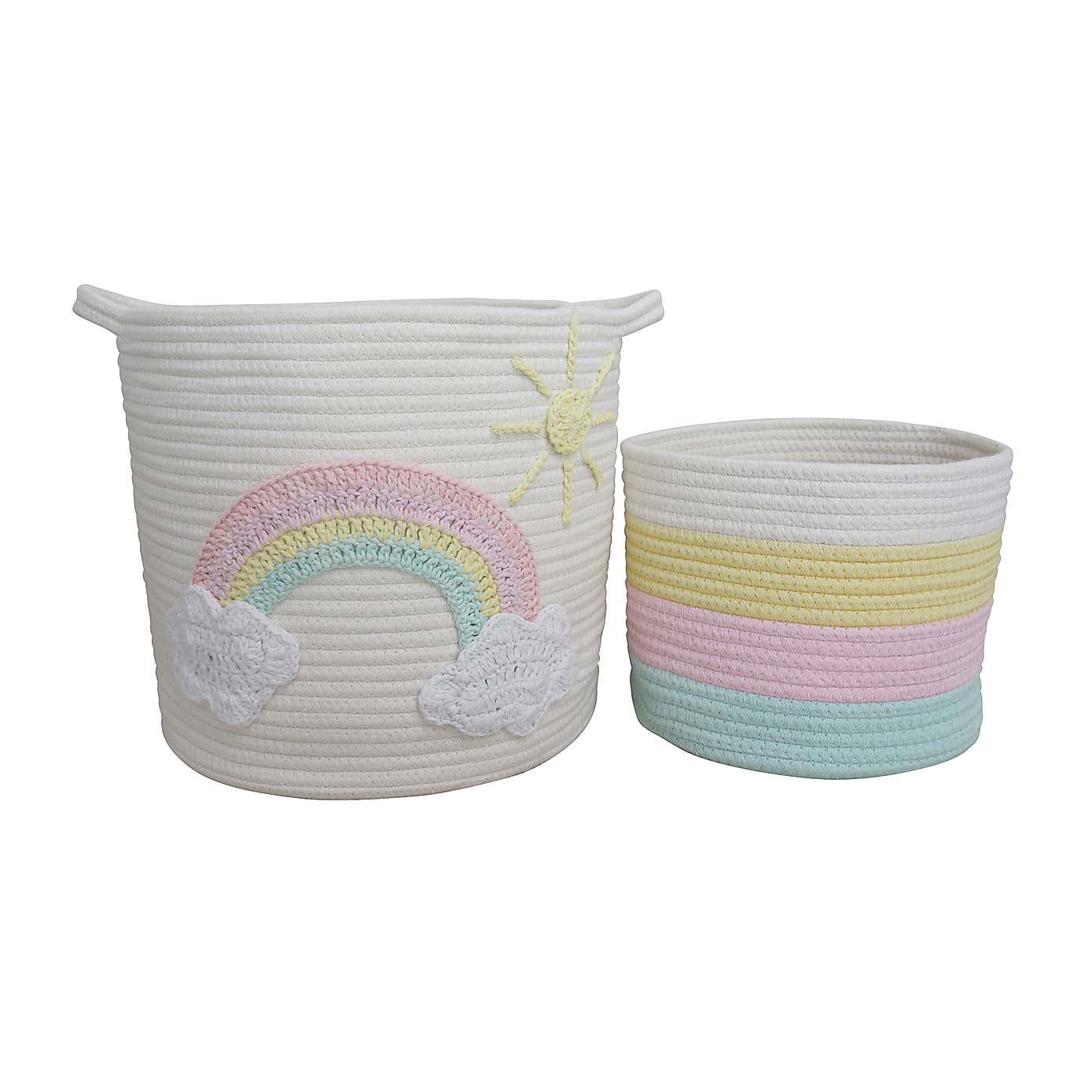 Unicorn Dreams Pack of 2 Storage Baskets