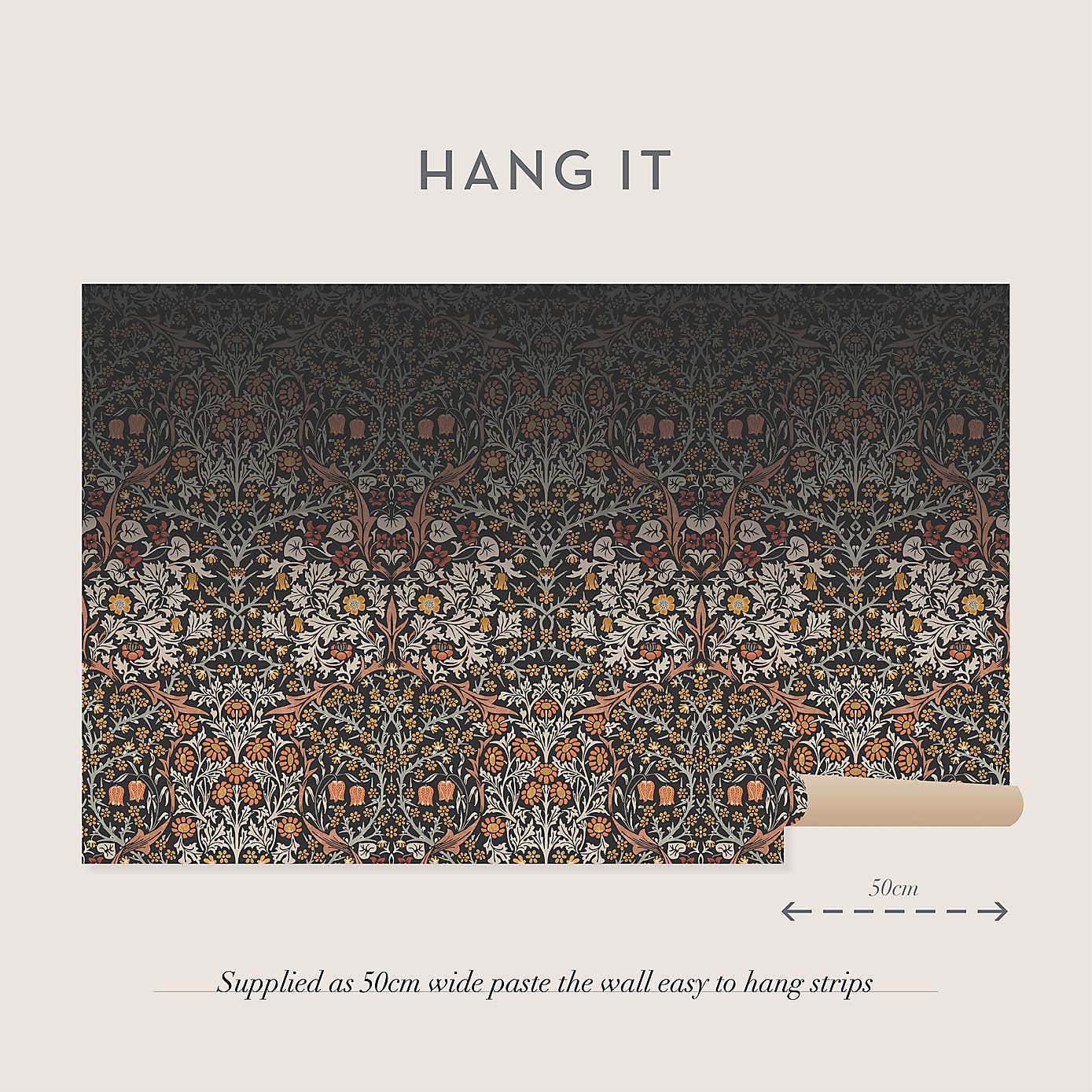 William Morris Blackthorn Wall Mural