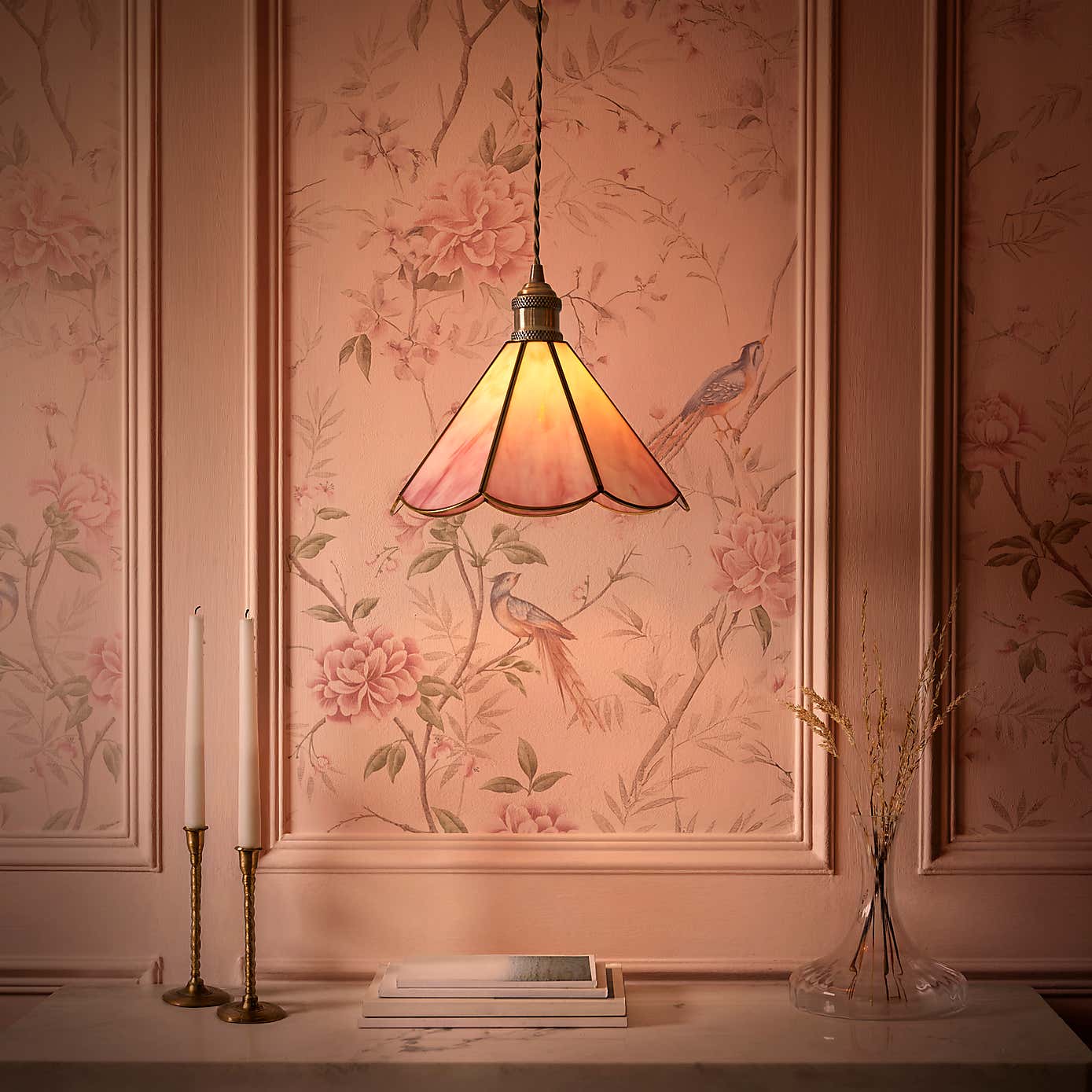 Colette Mid Century Adjustable Pendant Light