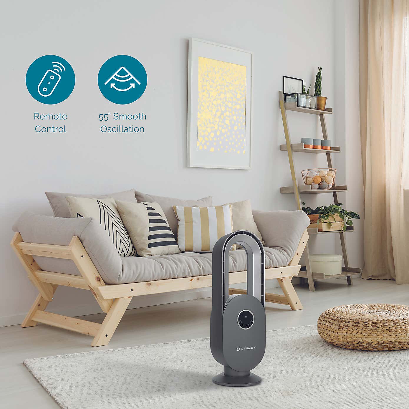 Rediffusion Bladeless Fan