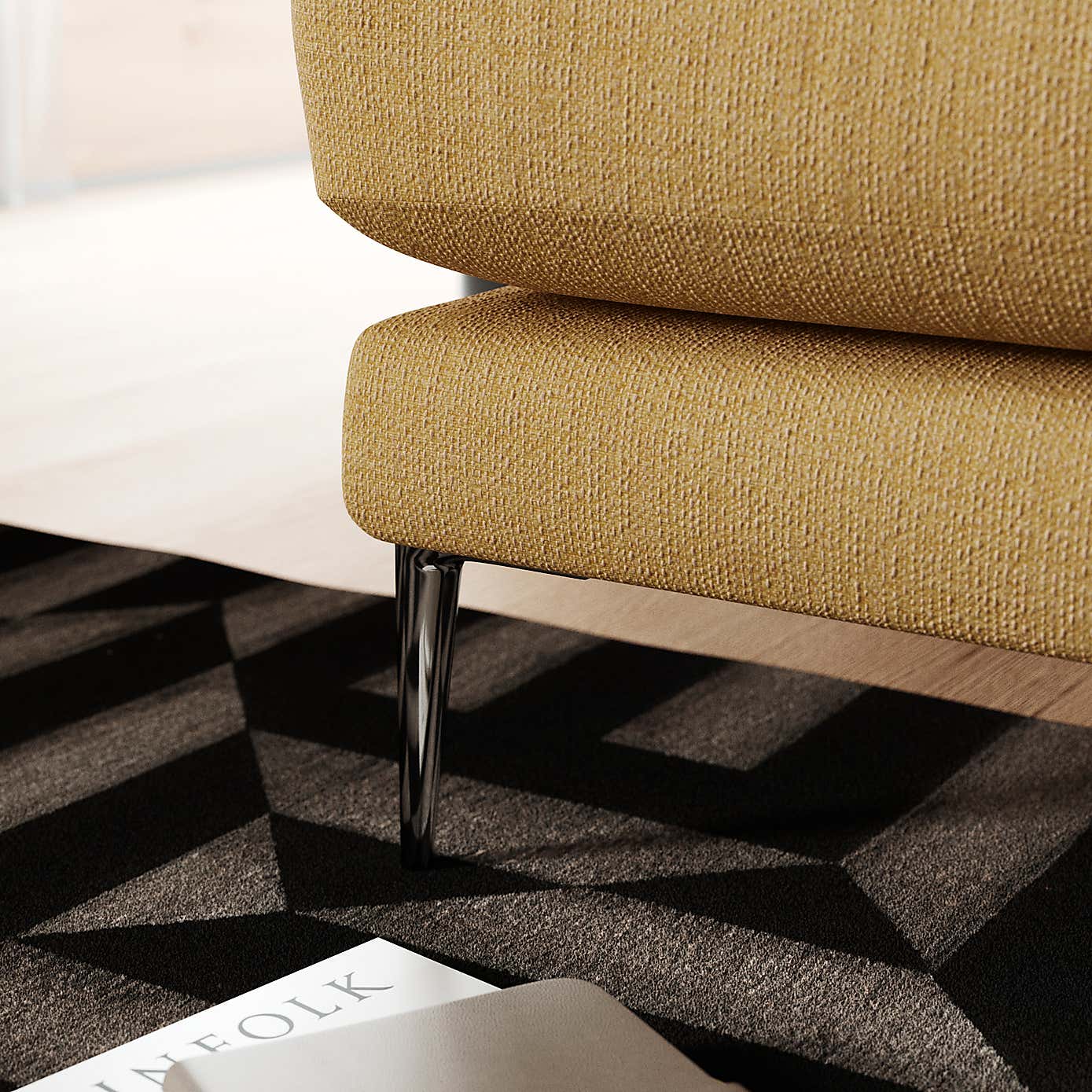 Lawson Chunky Tonal Weave Snuggle Chair