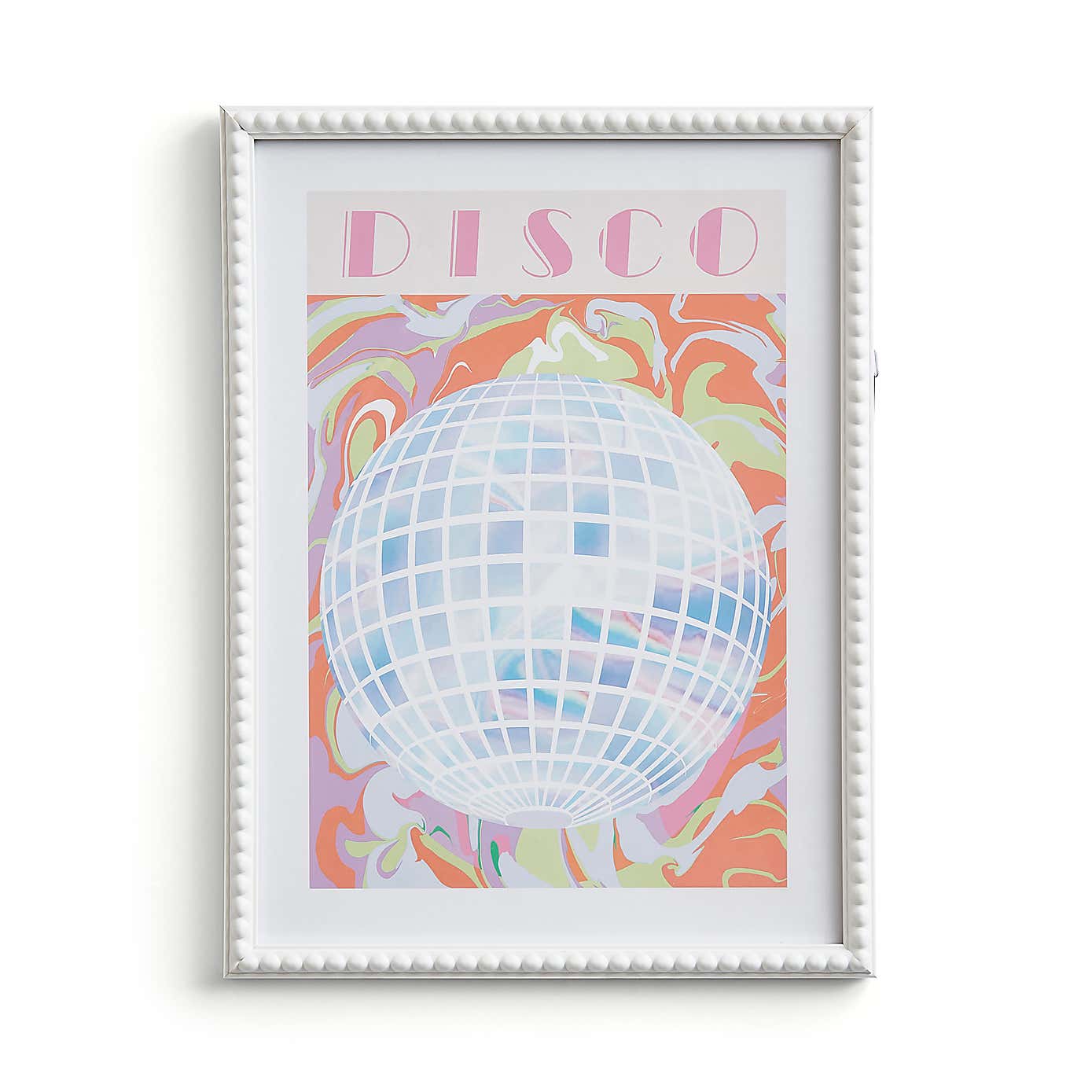 Disco Ball Framed Print
