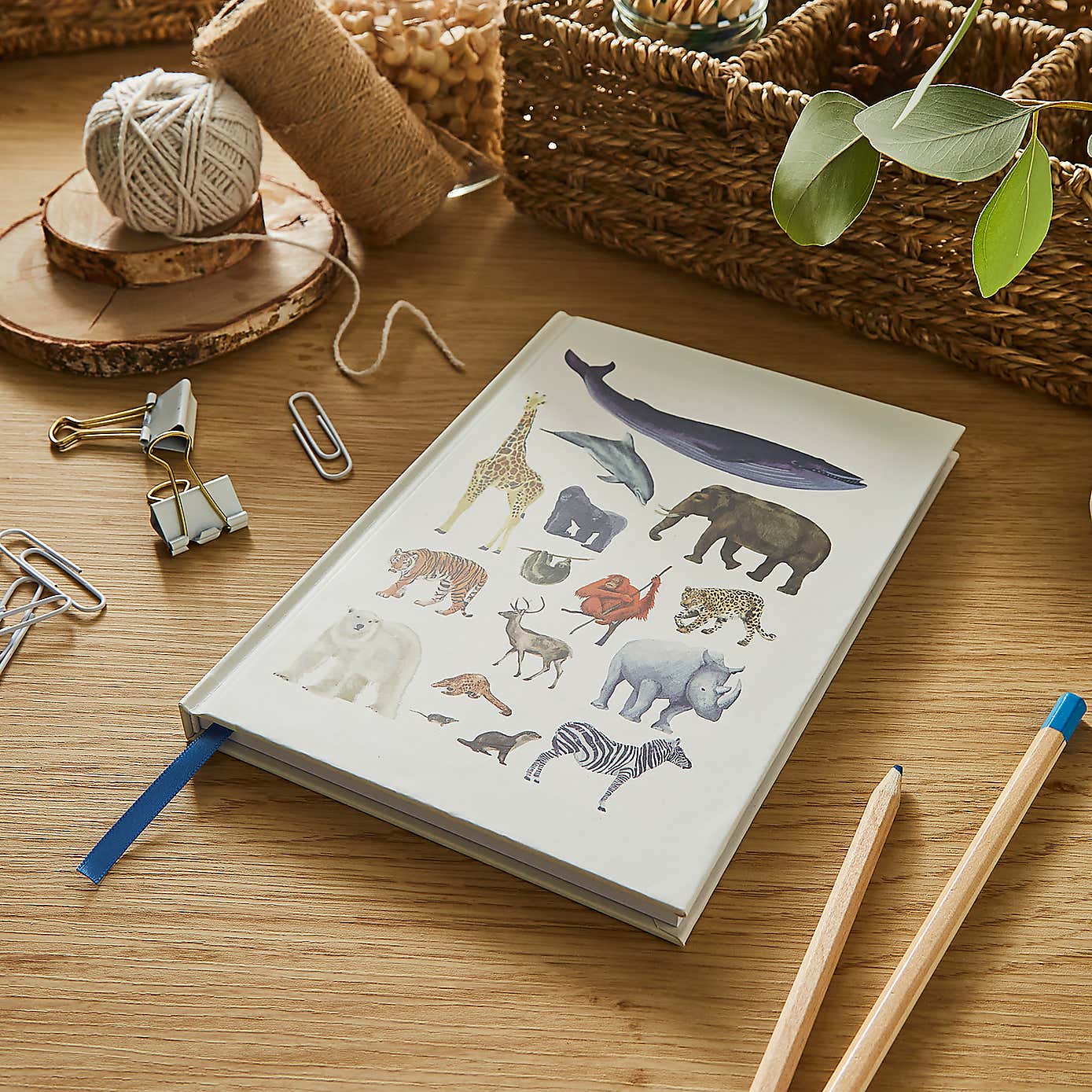 Mammals A5 Hardcover Notebook