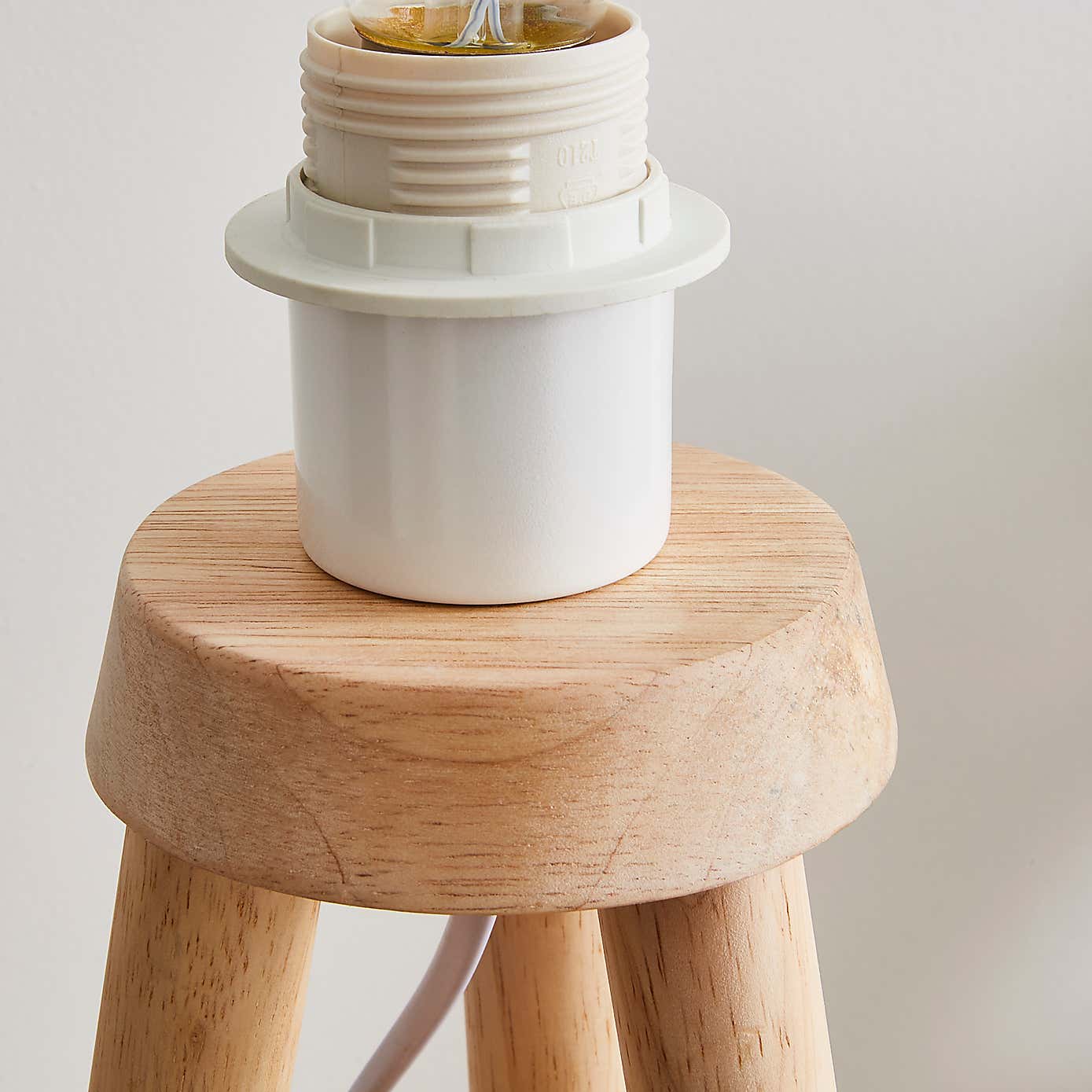 Paint Your Own Tripod Table Lamp Base