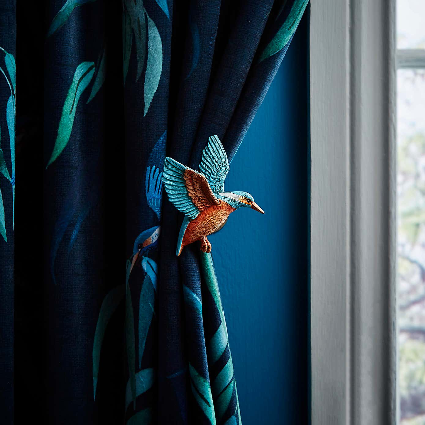 Kingfisher Curtain Holdbacks