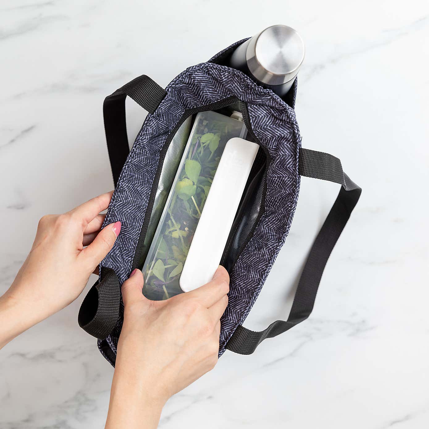 Built Insulated Lunch Bag Tote with Shoulder Strap