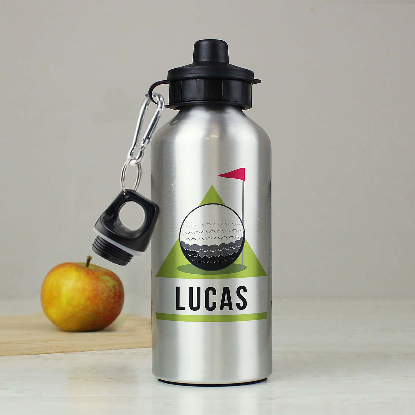 Personalised Golf Green Drinks Bottle