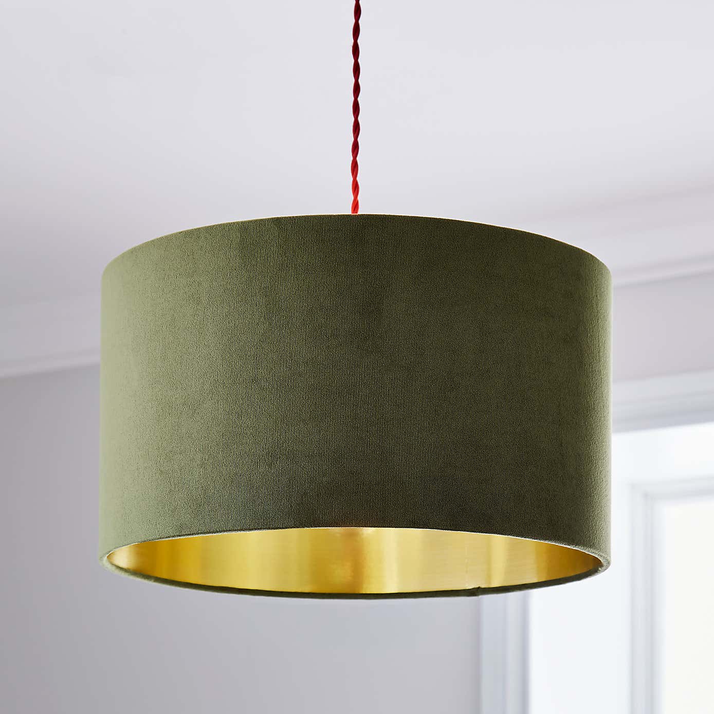Nesa Velvet Drum Lamp Shade