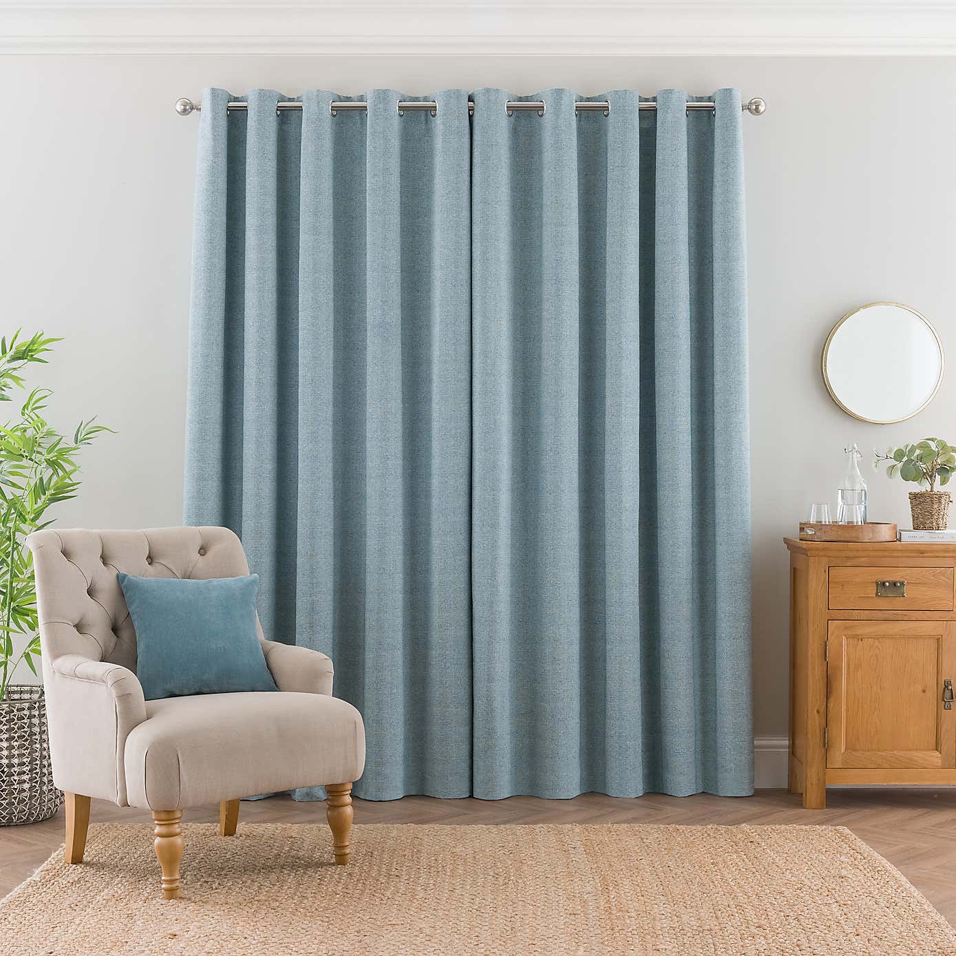 Elmore Blackout Eyelet Curtains