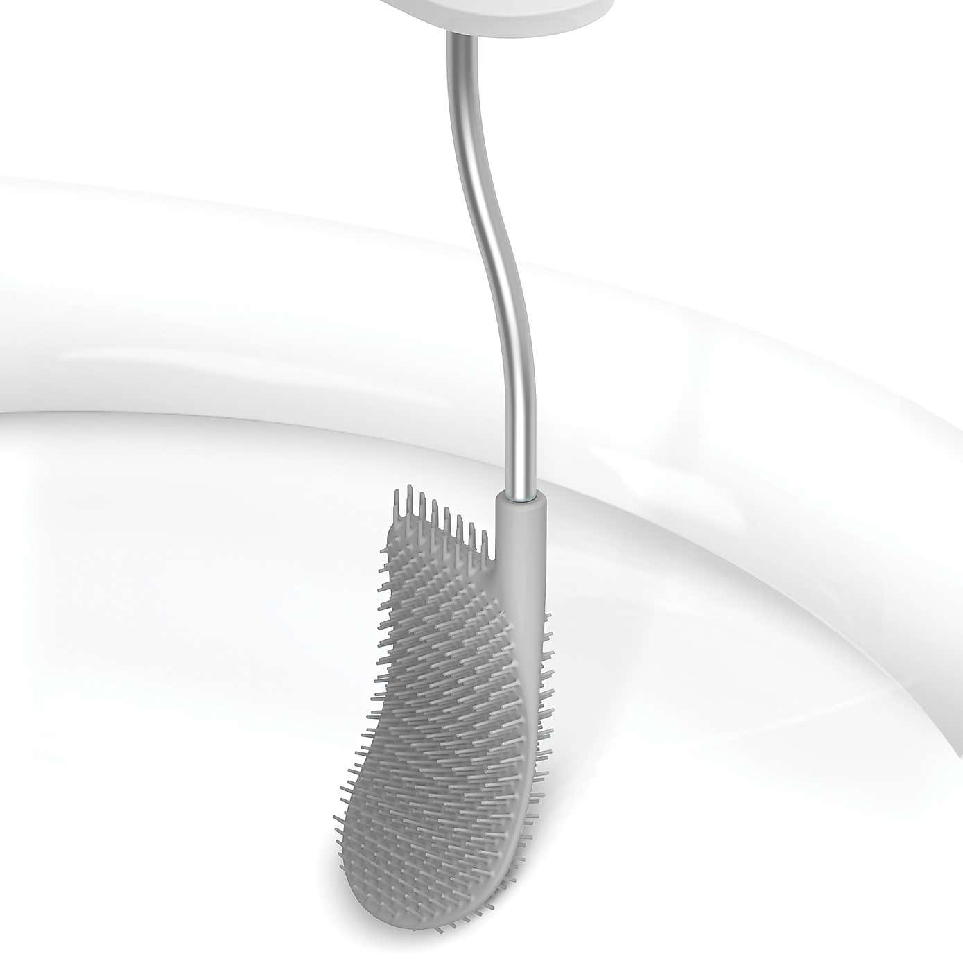 Joseph Joseph Grey Flex Smart Toilet Brush