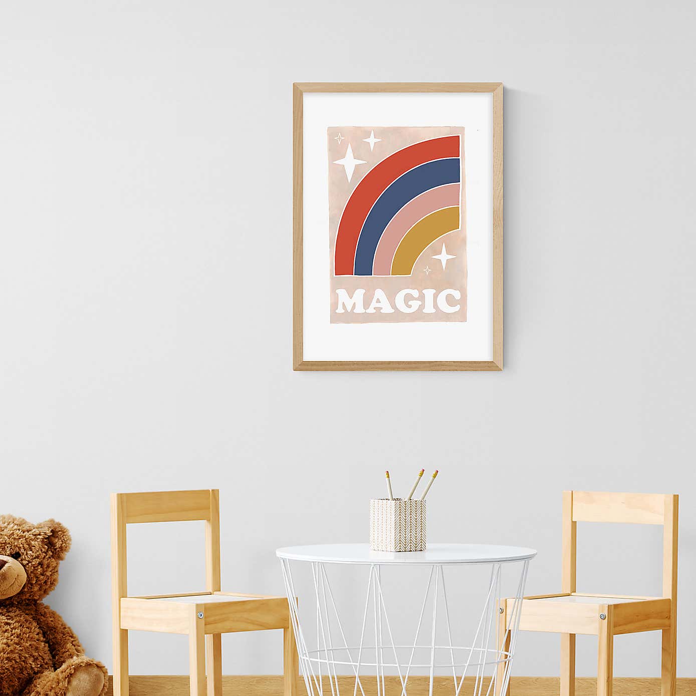 East End Prints Magic Rainbow Print