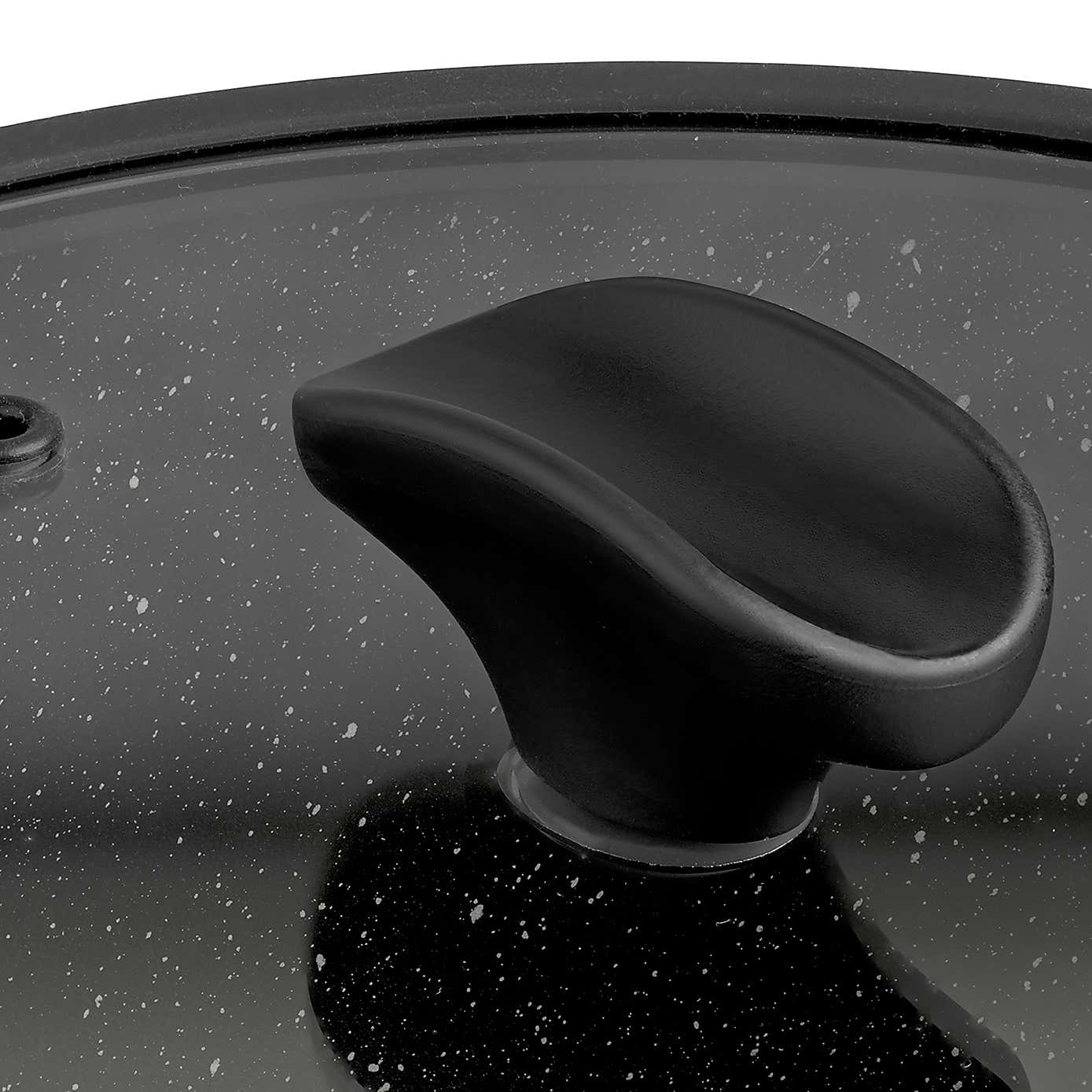 Dunelm Non-Stick Recycled Aluminium Stockpot, 24cm