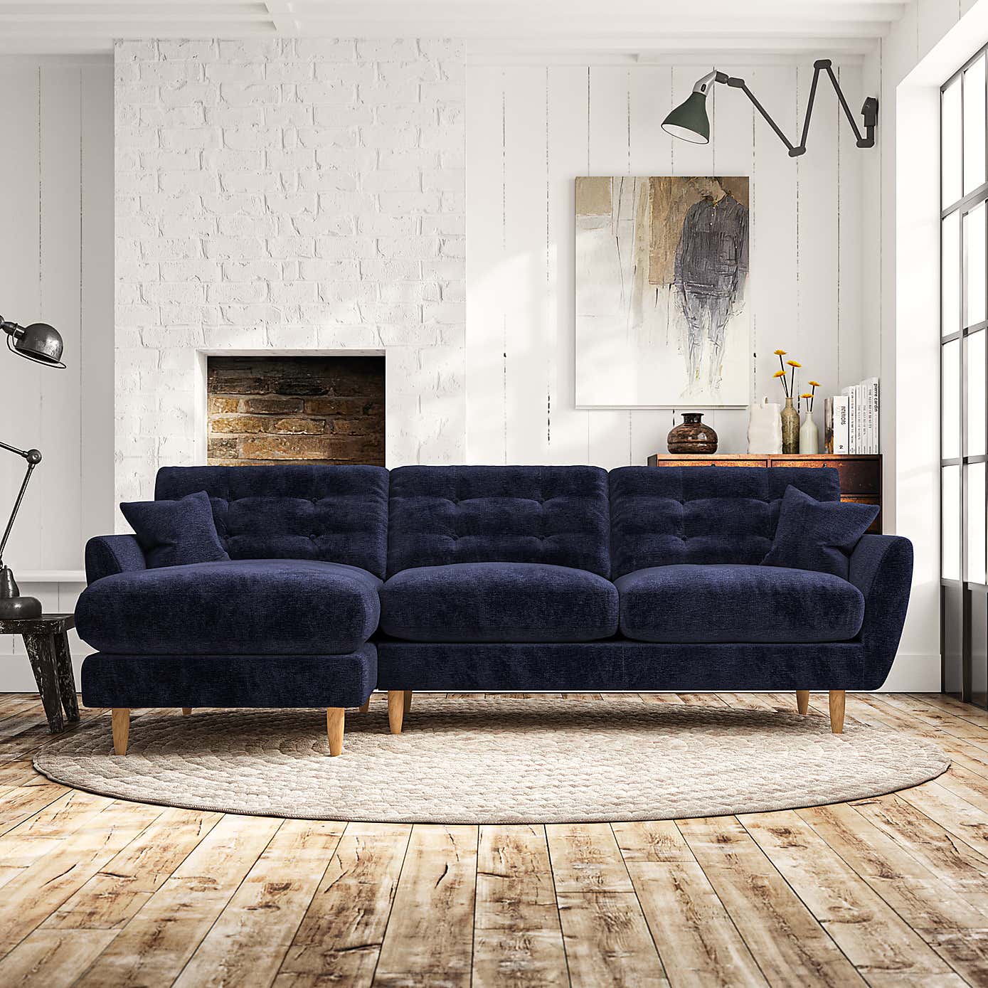 Anders 4 Seater Corner Chaise Sofa