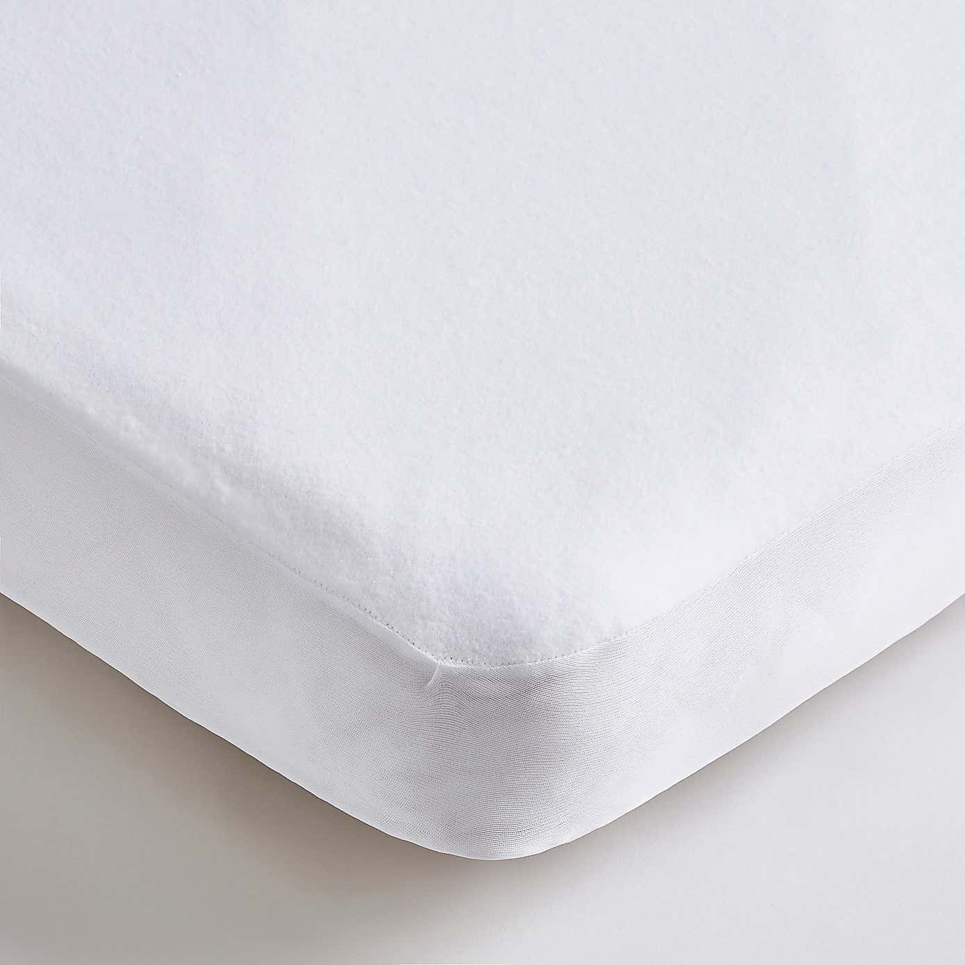 Fogarty Little Sleepers Cotton Terry Waterproof Cot Mattress Protector