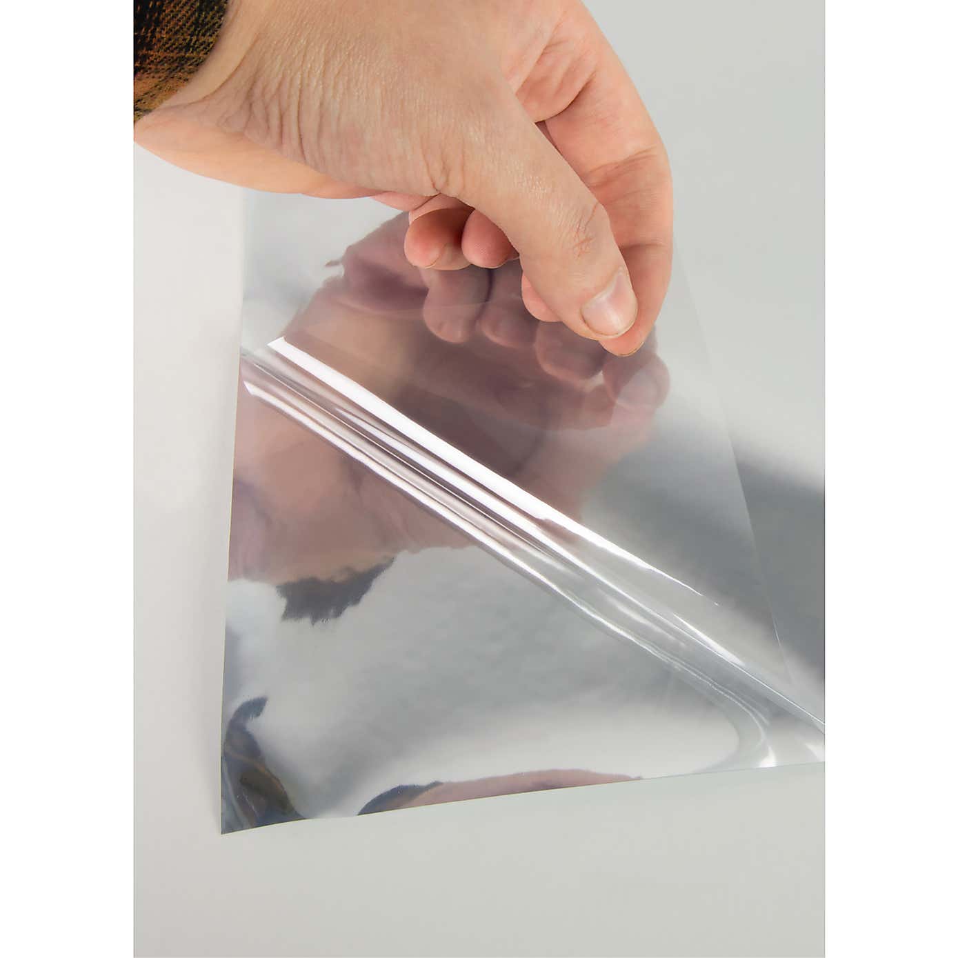 Static Cling Energy Saving Silver Window Film