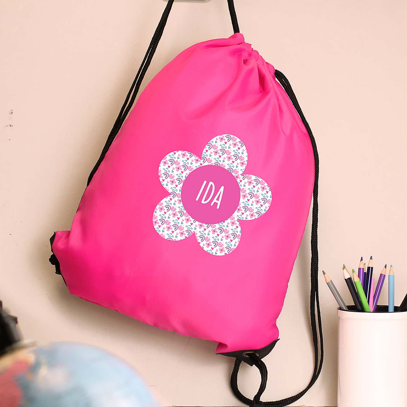 Personalised Flower Kit Bag