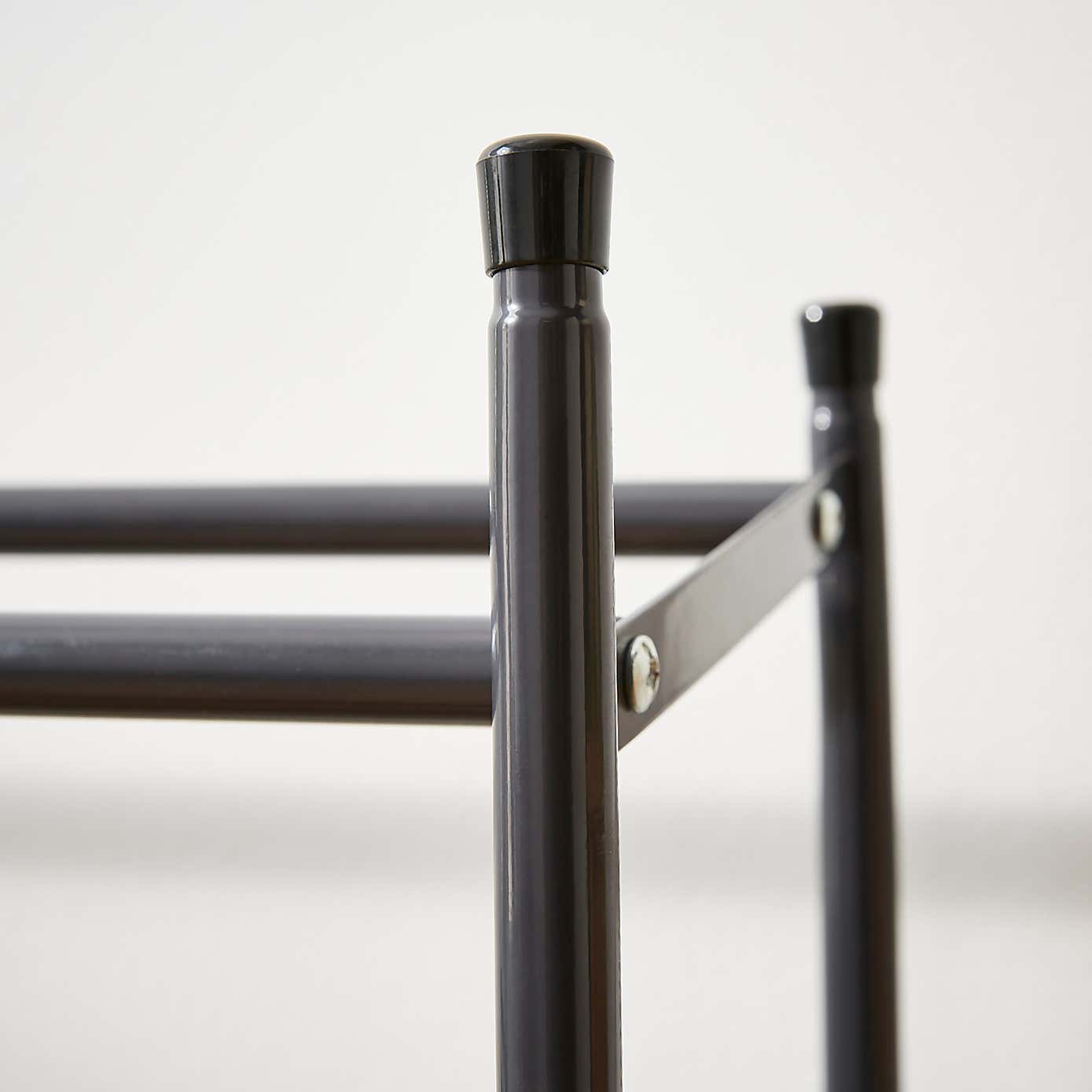 5 Tier Extendable Metal Shoe Rack