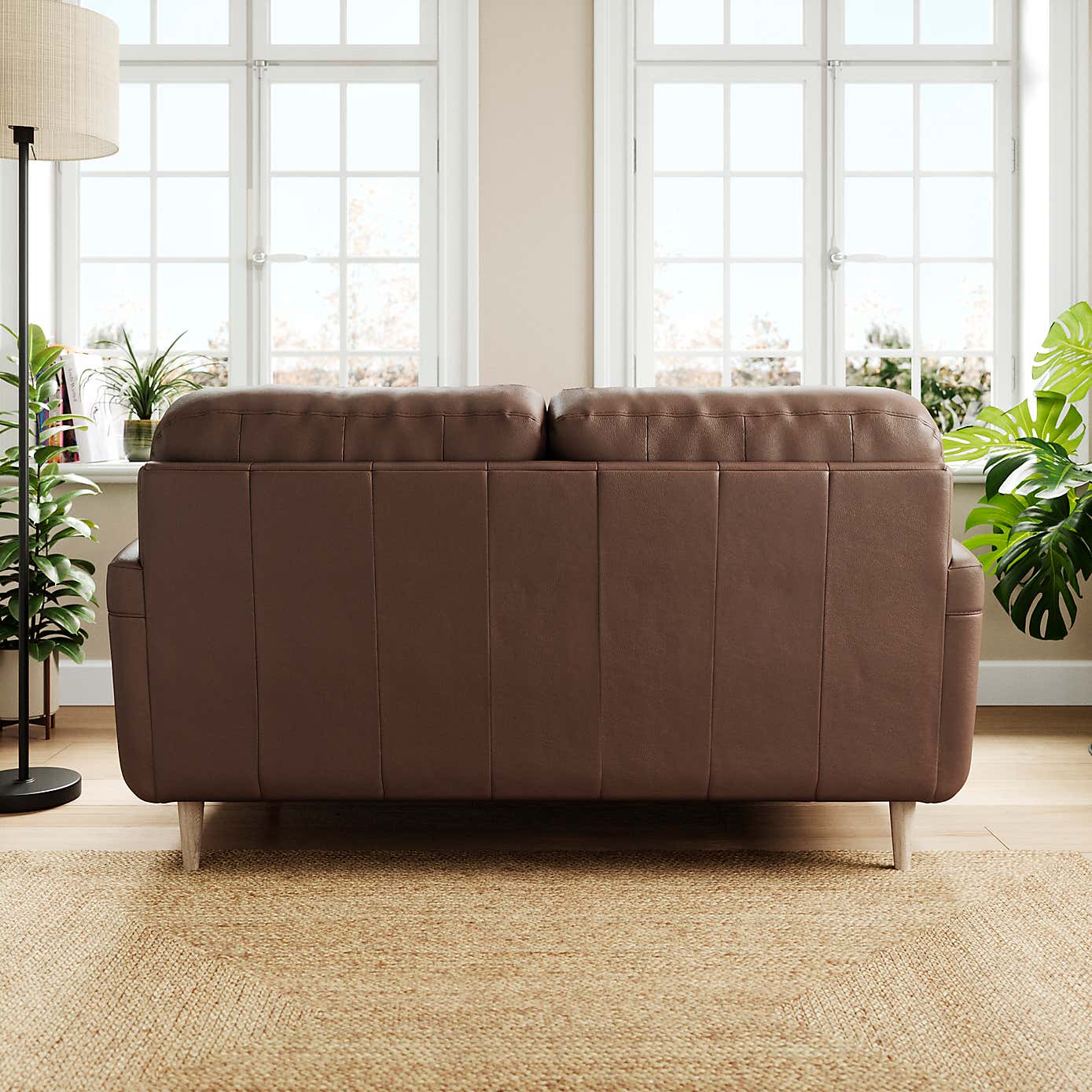Sven Classic Leather 2 Seater Sofa