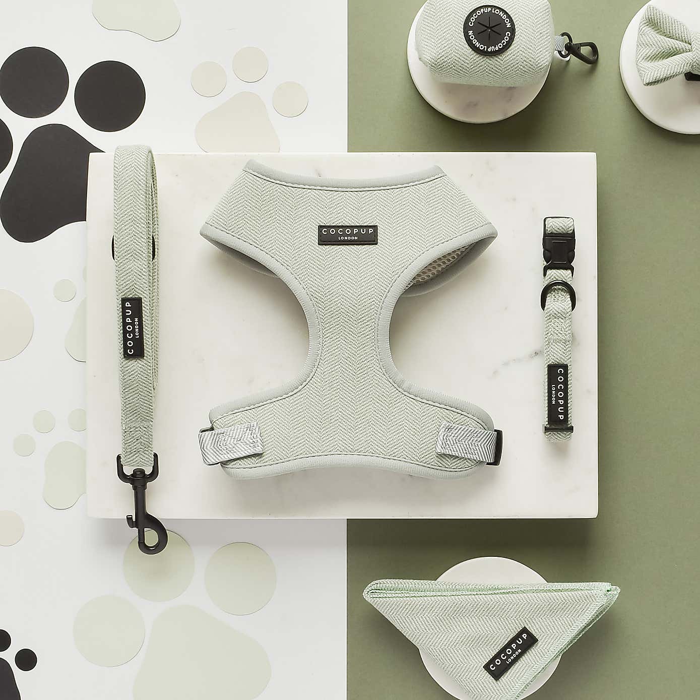 Cocopup Tweed Dog Harness