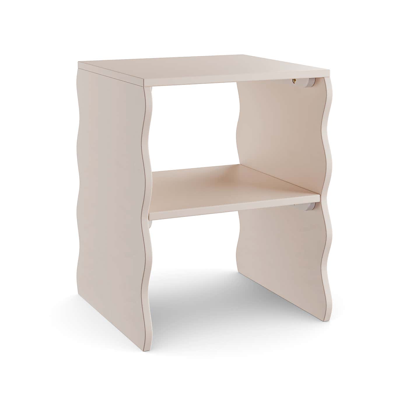 Posie Wavy Bedside Table