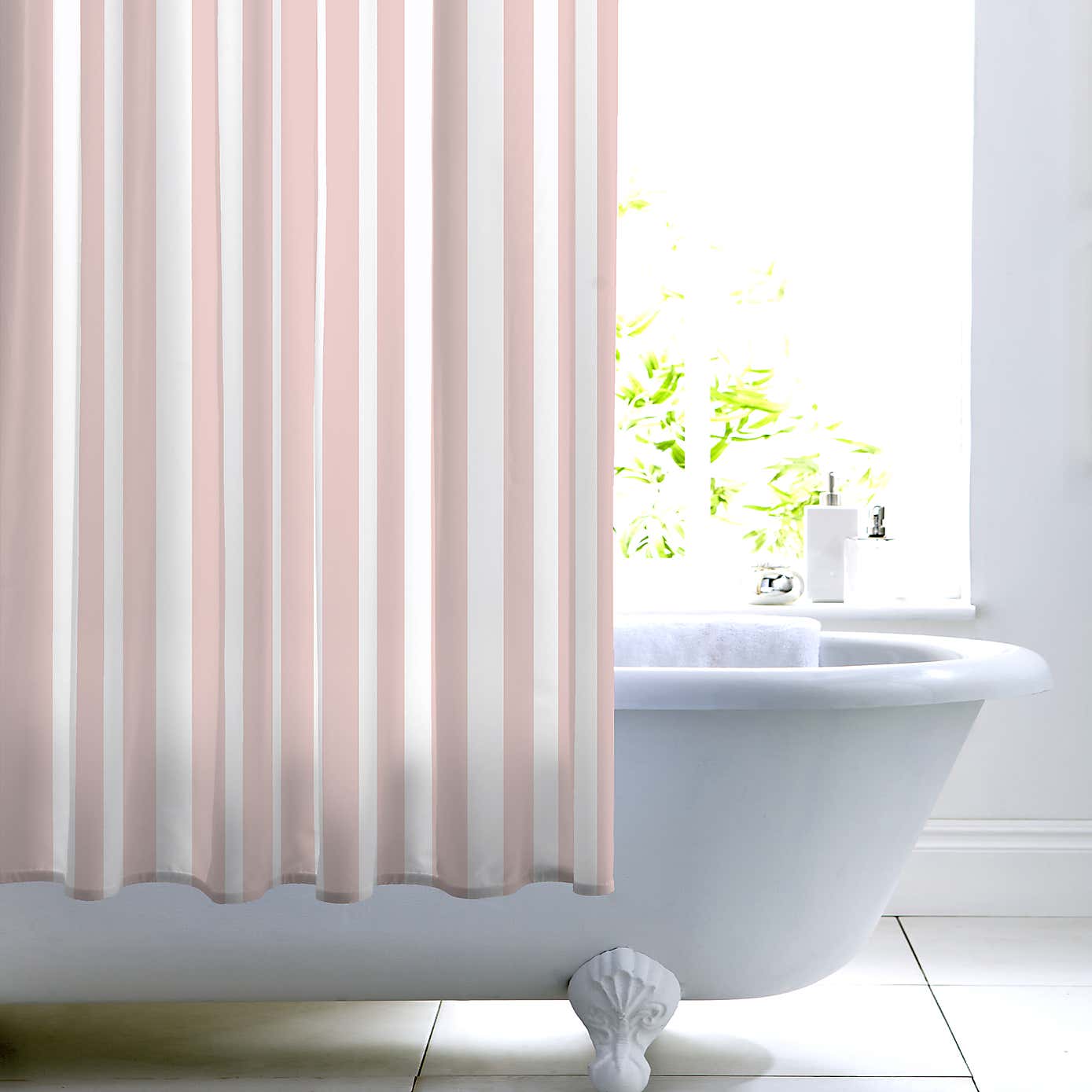 Bold Stripe Shower Curtain