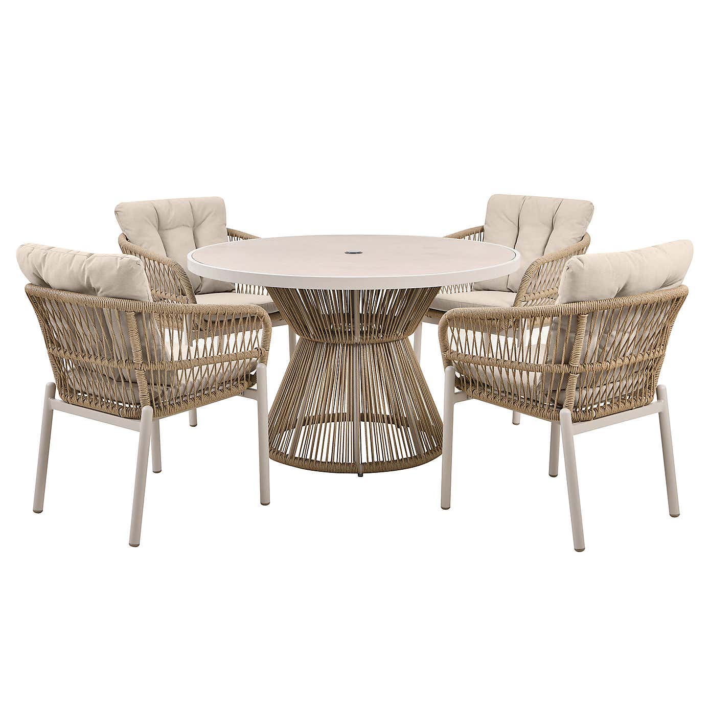 Pacific Lifestyle Martic Outdoor 4 Seater Dining Set