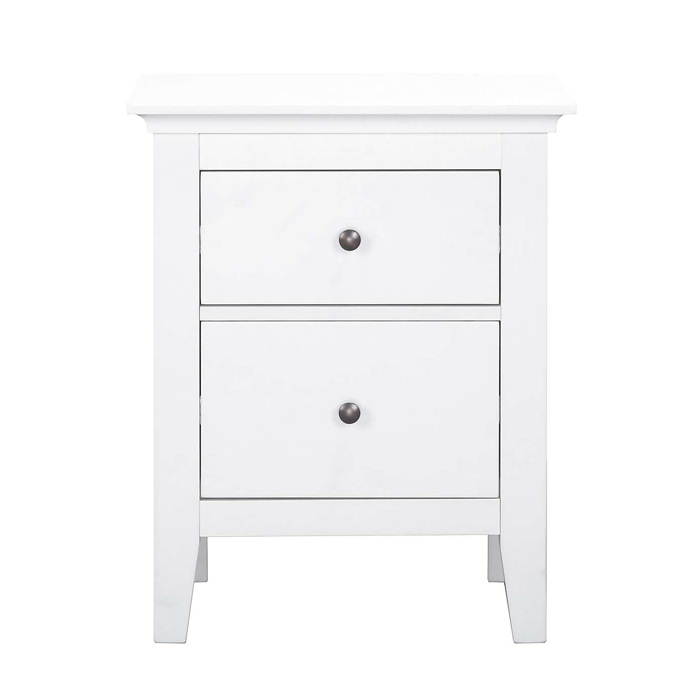 Lynton 2 Drawer Bedside Table