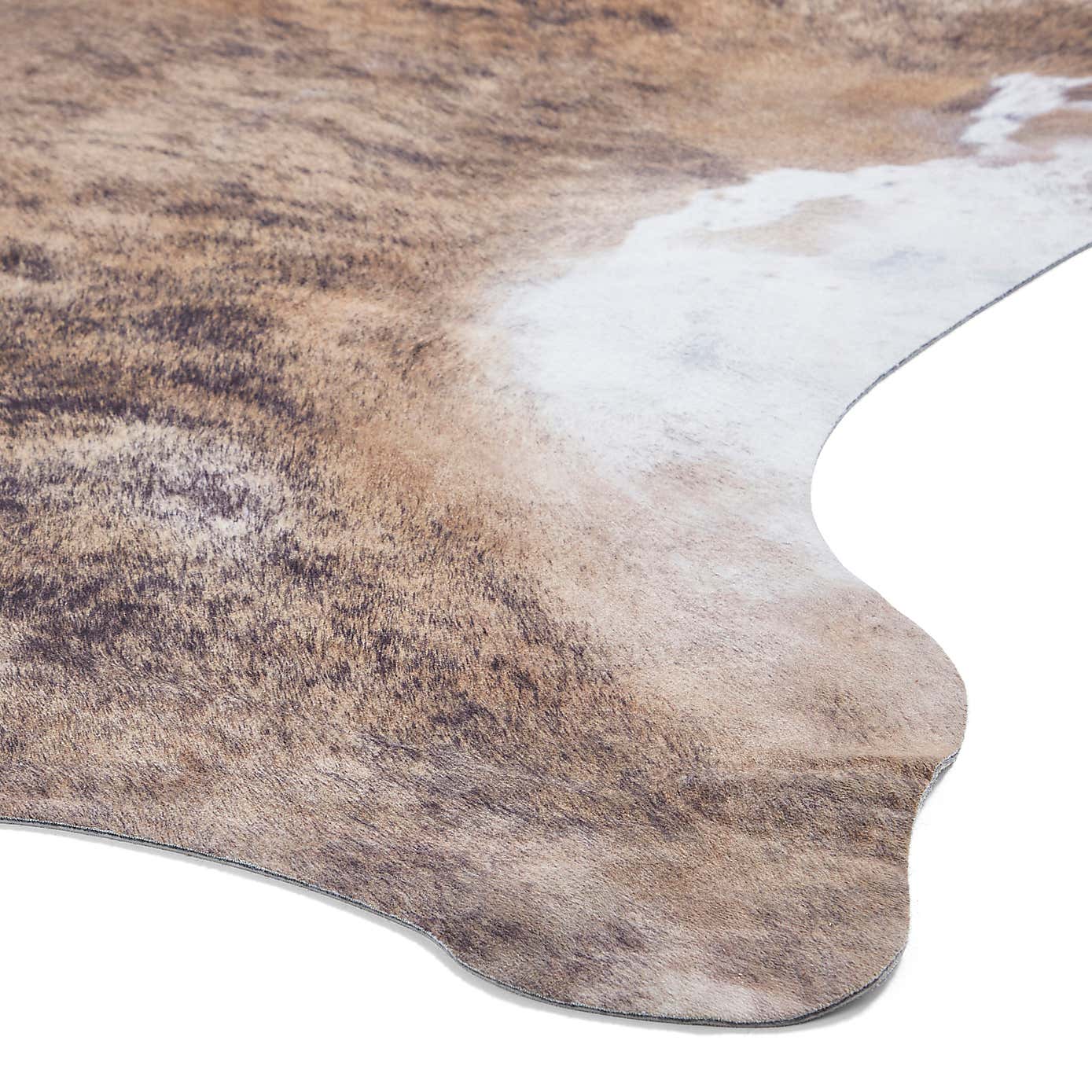 Faux Cow Print Rug