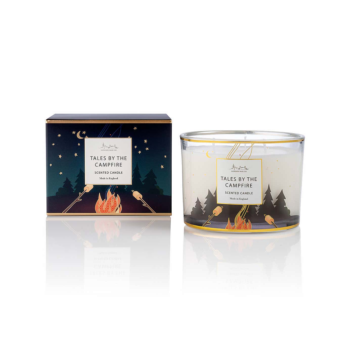 The London Wax Co Tales By The Campfire Multi Wick Candle