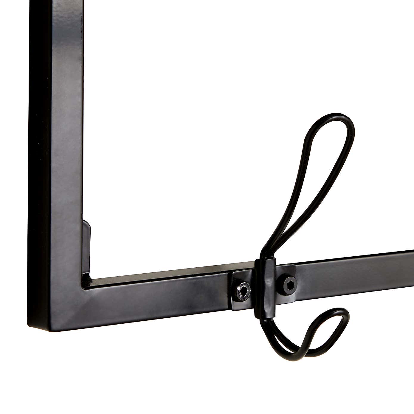 Fulton Wall Shelf with Hooks Pine