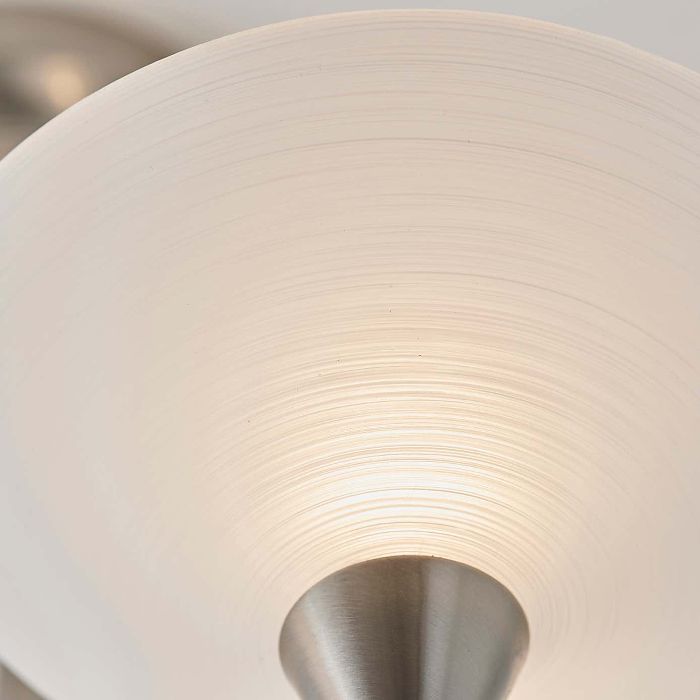 Vogue Cagney 5 Light Semi Flush Ceiling Fitting