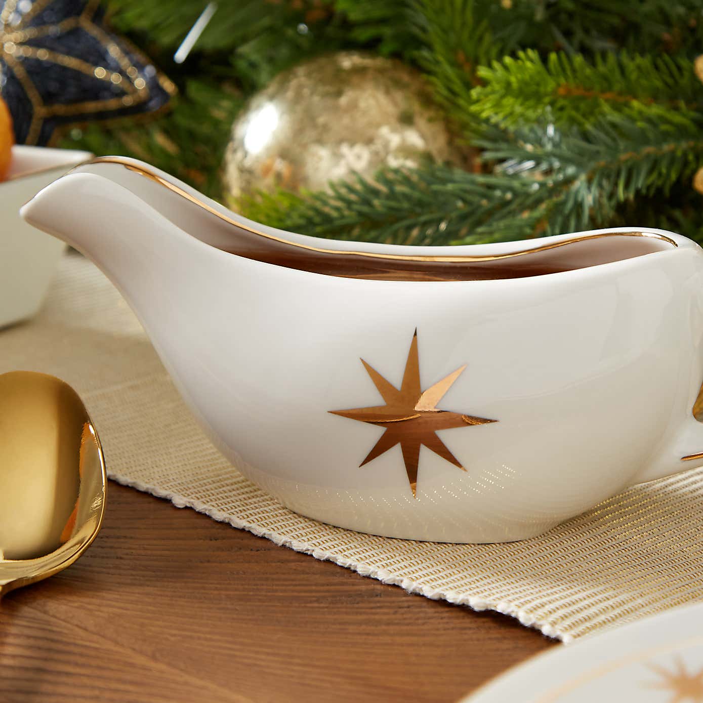 Gold Star Gravy Boat