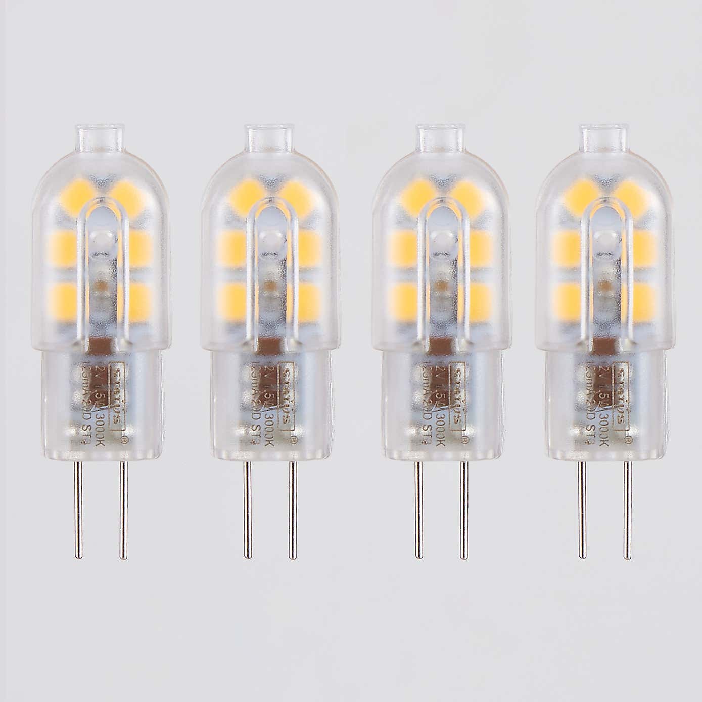 Status 1.5W Pearl G4 Capsule Bulb 4 Pack