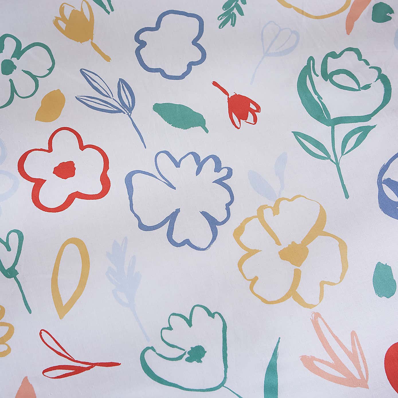 Heart and Soul Ayva Floral Duvet Cover & Pillowcase Set