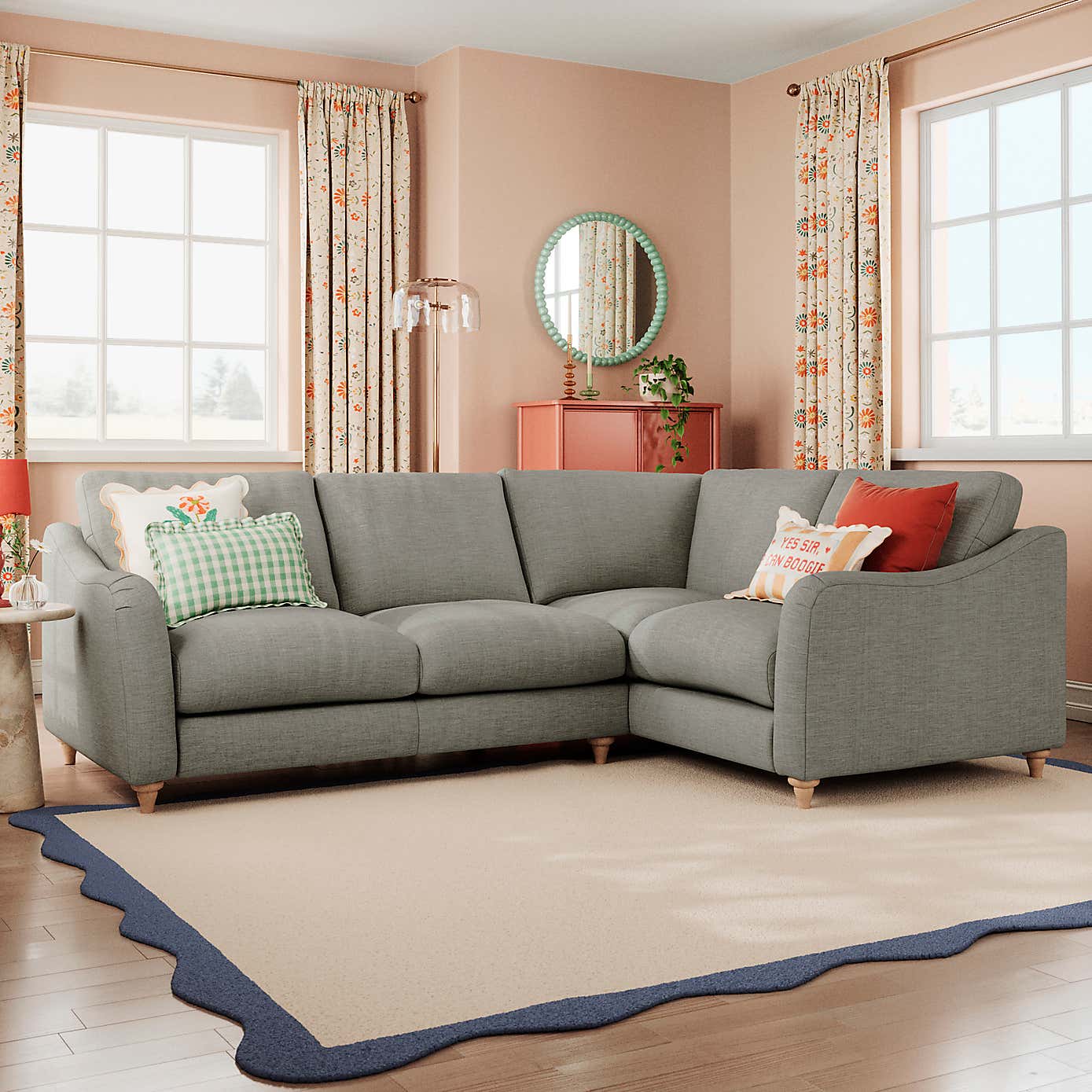 Slub Faux Linen Fabric Sample