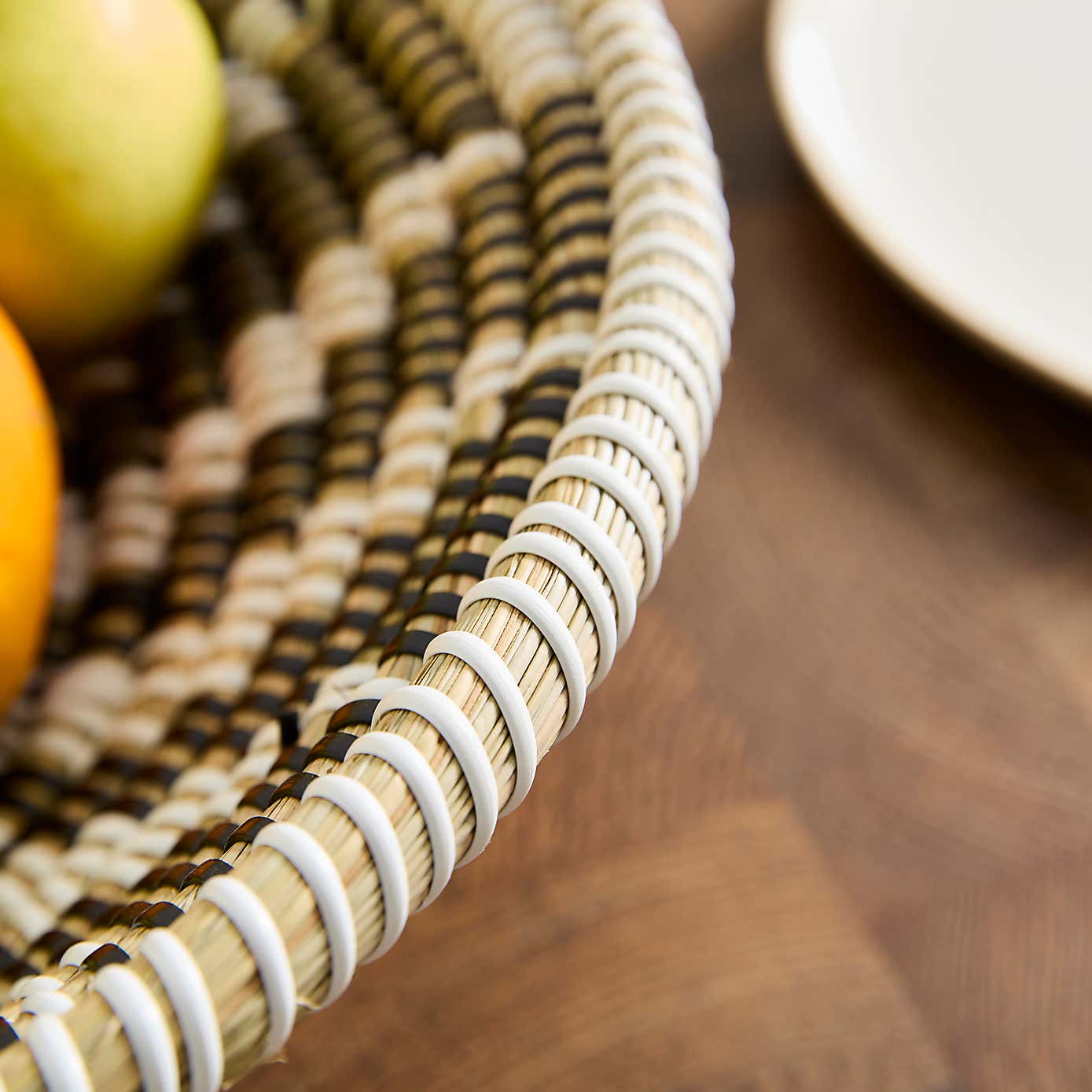 Sun Woven Shallow Bowl