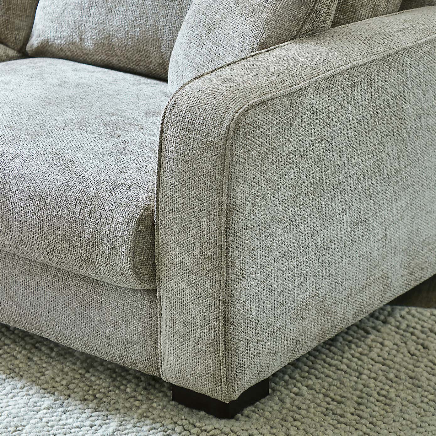 Carson Chunky Chenille 3 Seater Sofa