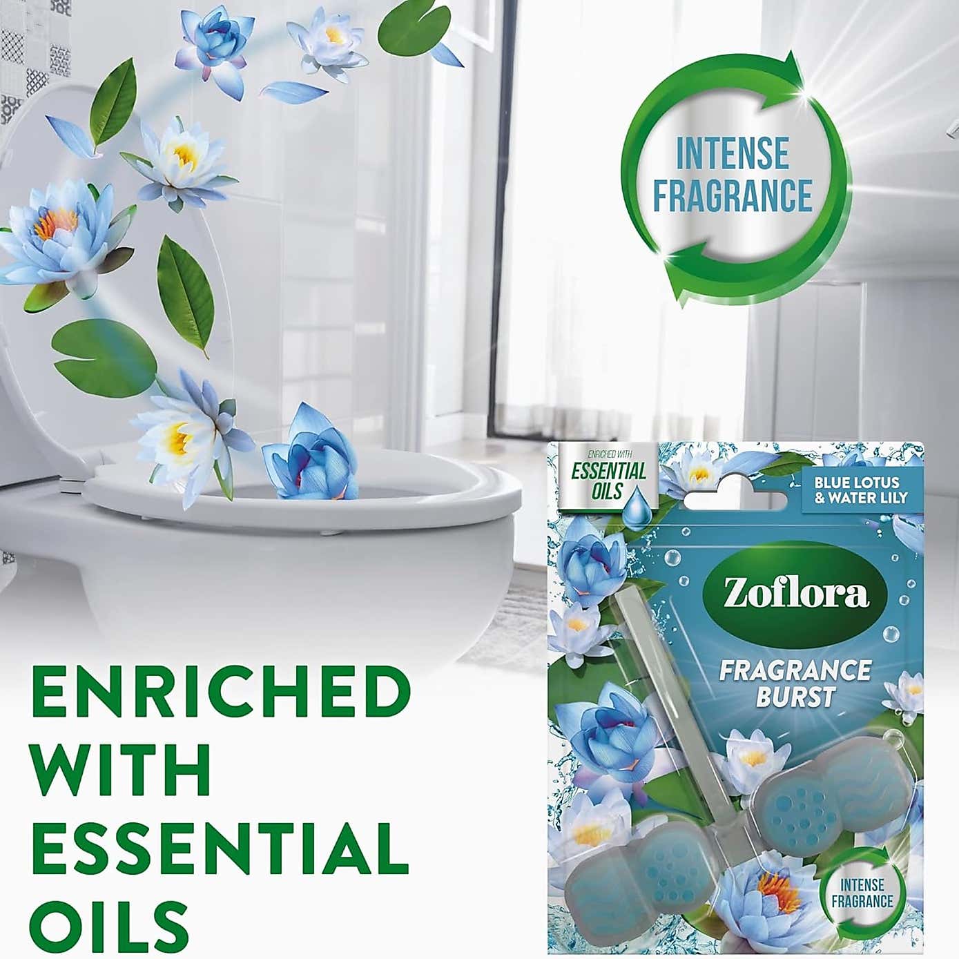 Zoflora Toilet Block Blue Lotus