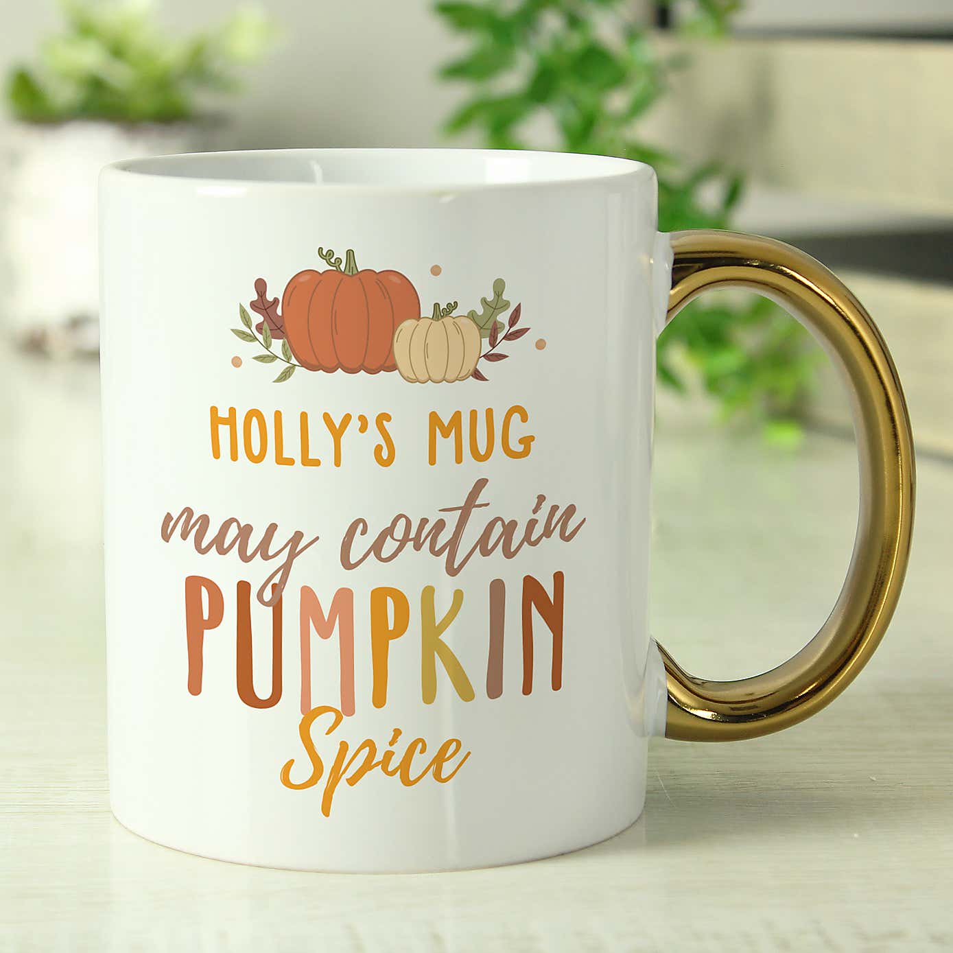 Personalised Pumpkin Spice Mug