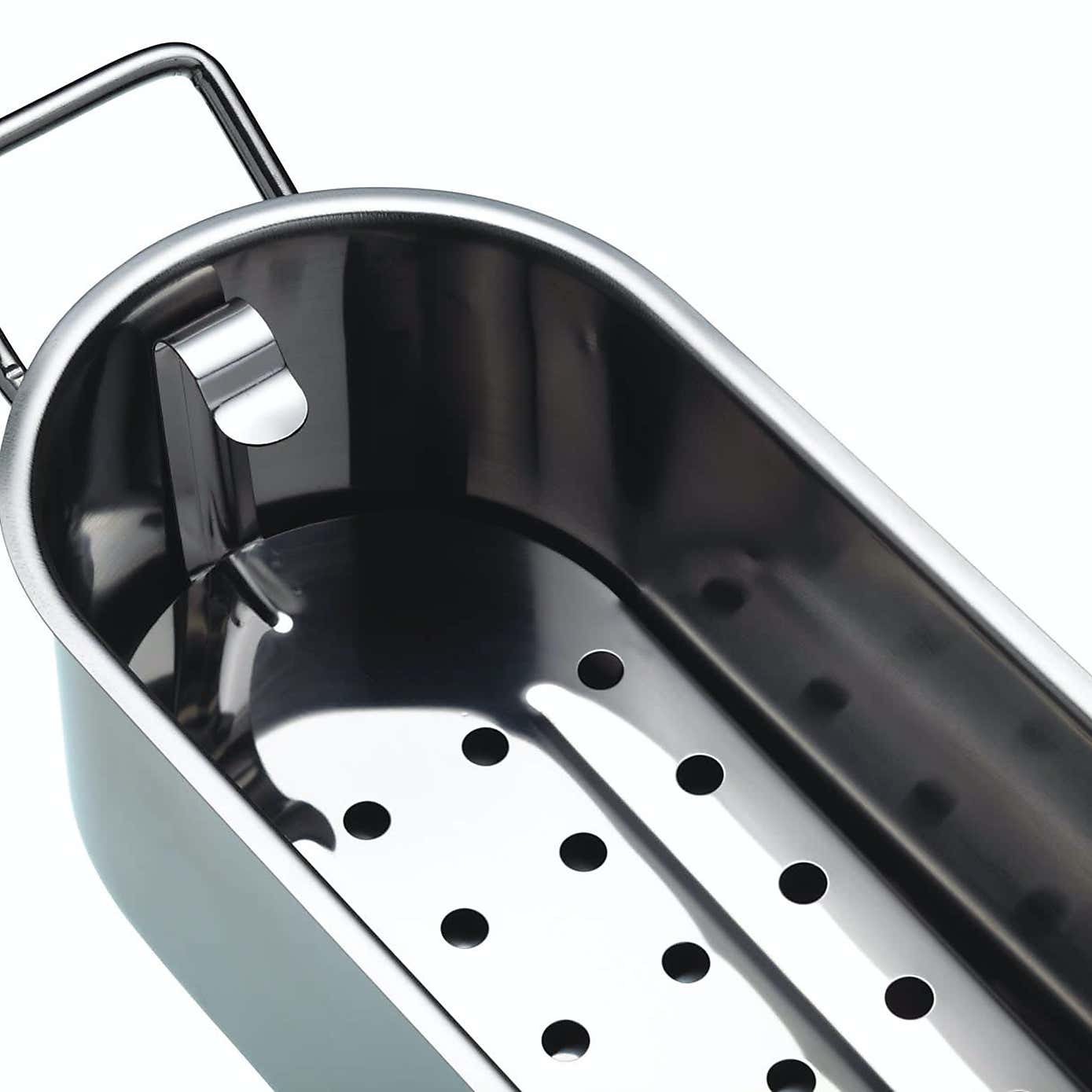 KitchenCraft Small Stainless Steel Fish Poacher Pan