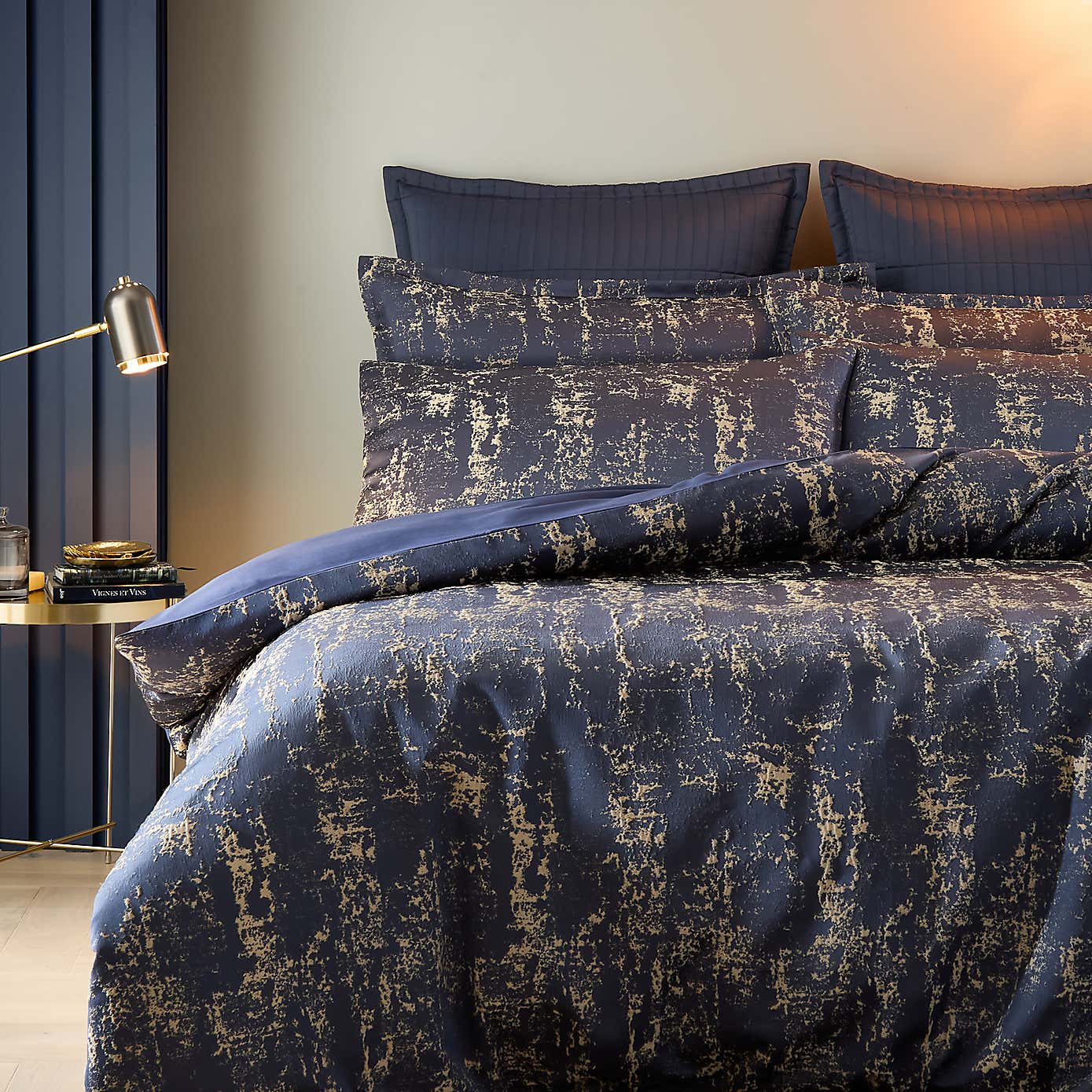 Mineral Abstract Duvet Cover and Pillowcase Set