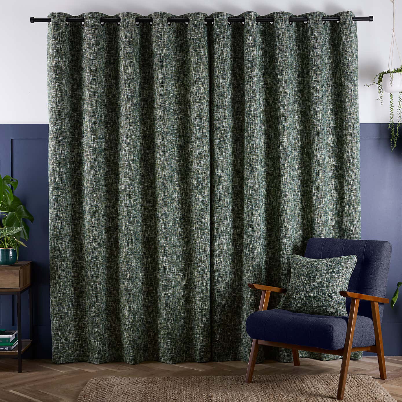 Everson Boucle Eyelet Curtains