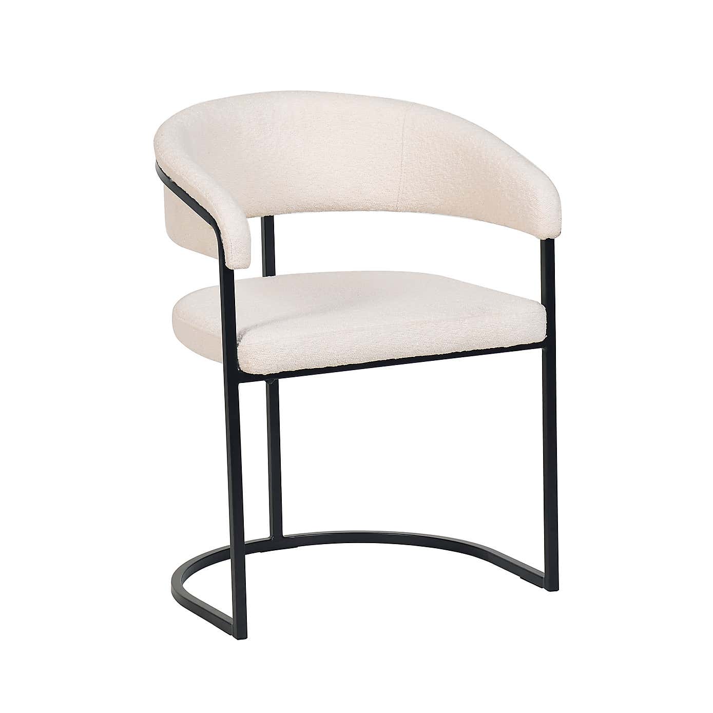 Zena Boucle Dining Chair