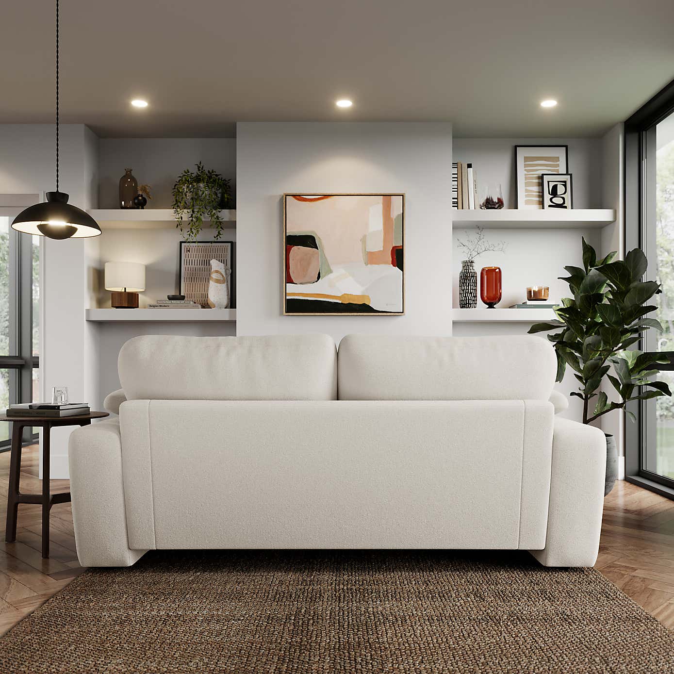 Magnus Cosy Weave 3 Seater Sofa