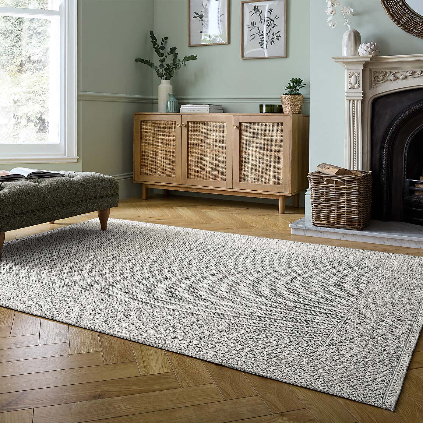 Herringbone Flatweave Rug