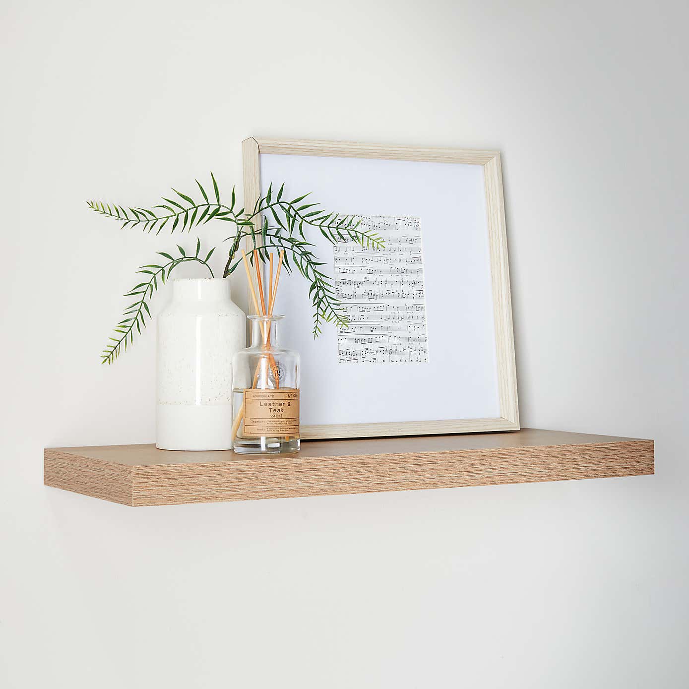 Oak Floating Shelf