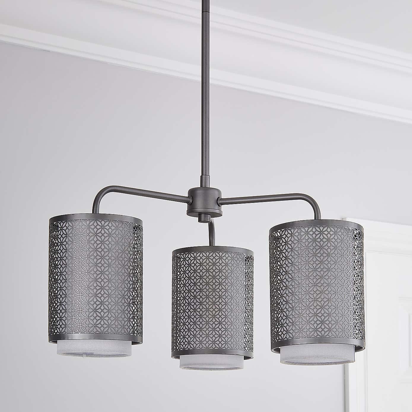 Vienna 3 Light Ceiling Fitting