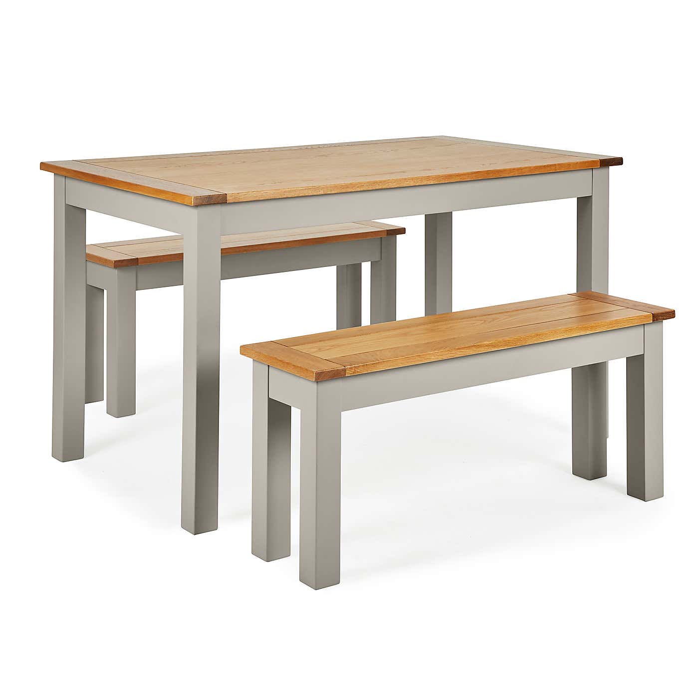 Clifford Dining Bench Set Grey