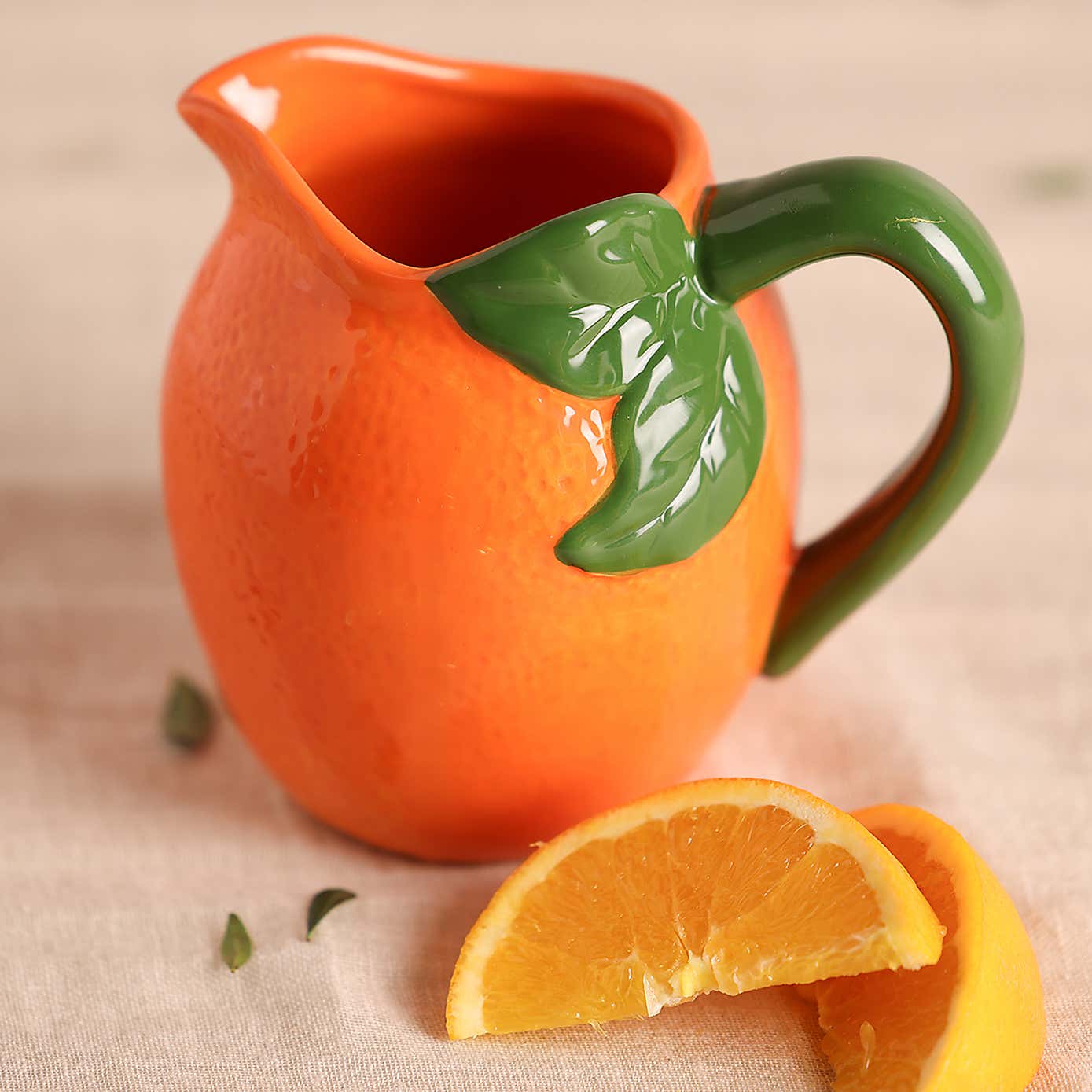 Hestia Orange Jug