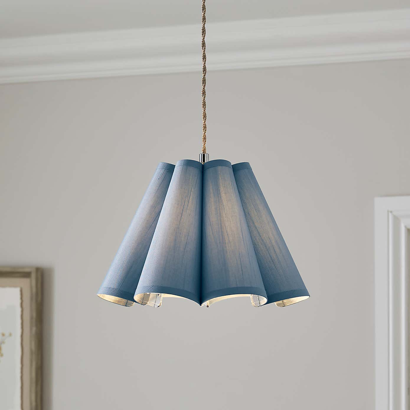Petal Pleat Easy Fit Lamp Shade